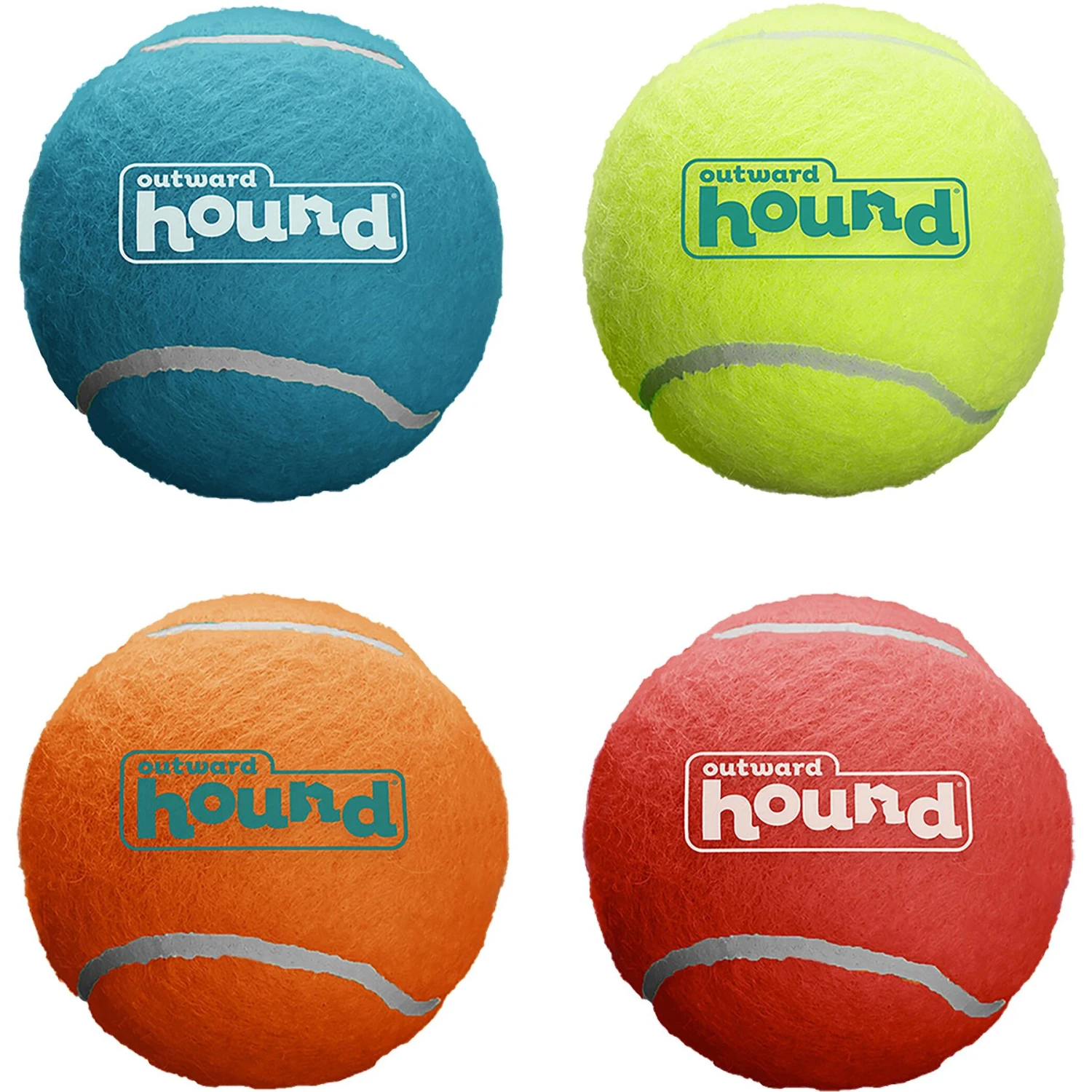 Outward Hound Squeaker Balls Large Dog Toys, 4 Count 3 Outward Hound Squeaker Balls Large Dog Toys, 4 Count
