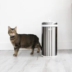 Ubbi® Ubbi Stainless Steel Dog & Cat Waste Pail -Dog Supplies 279122 PT4. AC SS1800 V1678378358