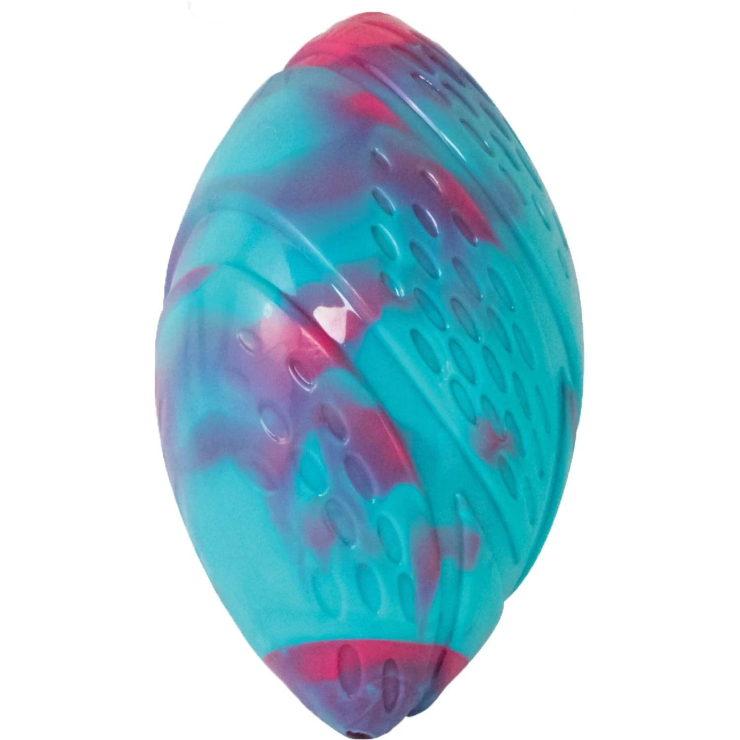 Petstages Grunt N Punt Football Dog Toy, Blue & Pink 3 Petstages Grunt N Punt Football Dog Toy, Blue & Pink