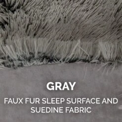 FurHaven Self-Warming Convertible Cuddle Mat Bolster Cat & Dog Bed -Dog Supplies 285729 PT8. AC SS1800 V1617226333