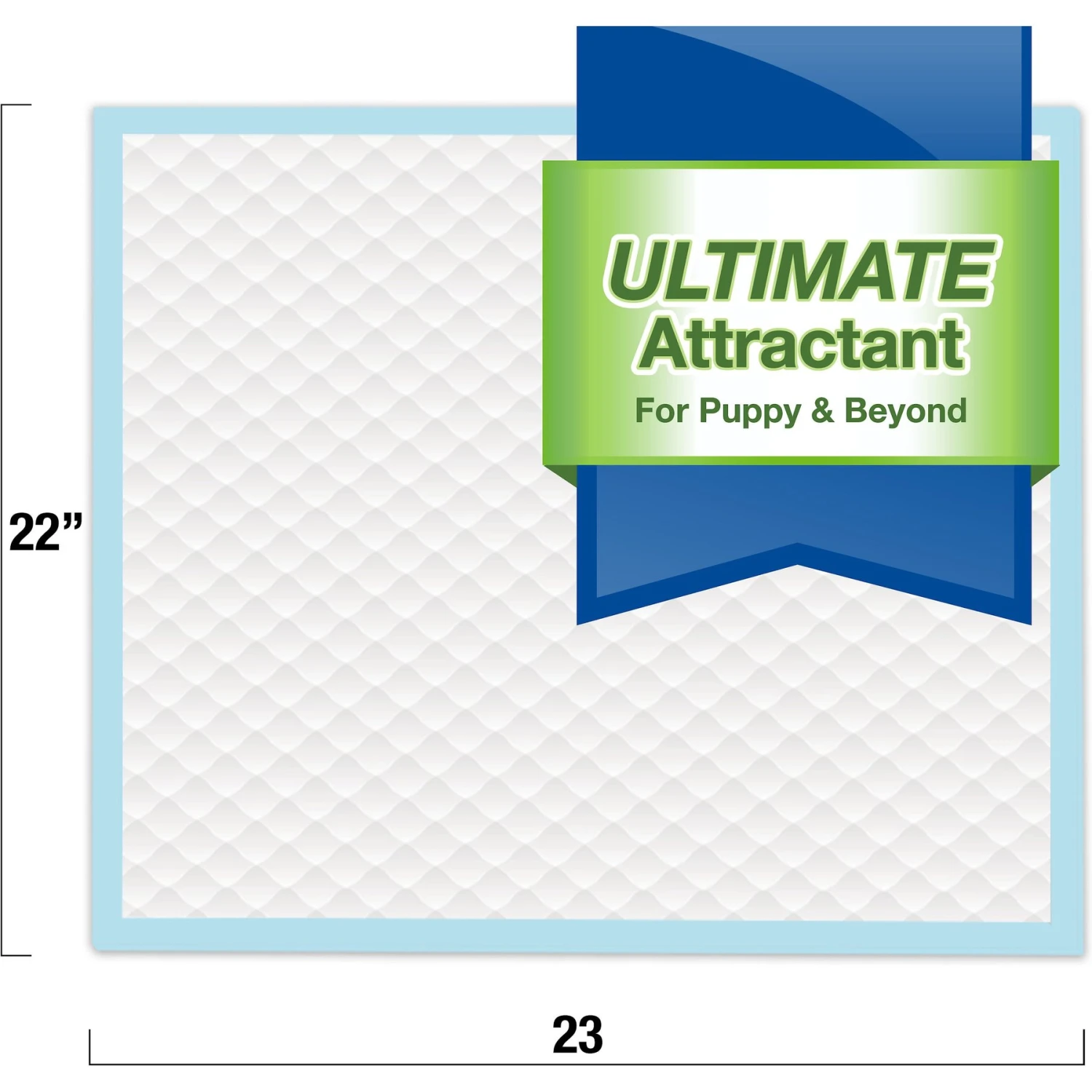Four Paws Wee-Wee Ultimate Attractant Dog Pee Pads With Grass Scent 4 Four Paws Wee-Wee Ultimate Attractant Dog Pee Pads With Grass Scent - Image 2