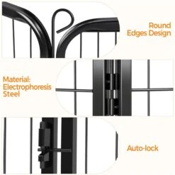 Yaheetech 8-Panel Wire Dog & Cat Exercise Playpen, 26-in W X 32-in H 13 Yaheetech 8-Panel Wire Dog & Cat Exercise Playpen, 26-in W X 32-in H -Dog Supplies 295096 PT3. AC SS1800 V1692212729