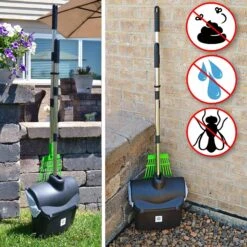 Hygena Scoop Odor Blocking Swivel Bin & Long Handle Rake Dog Poop Scooper 14 Hygena Scoop Odor Blocking Swivel Bin & Long Handle Rake Dog Poop Scooper -Dog Supplies 300994 PT5. AC SS1800 V1629752782