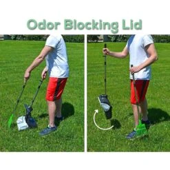 Hygena Scoop Odor Blocking Swivel Bin & Long Handle Rake Dog Poop Scooper 15 Hygena Scoop Odor Blocking Swivel Bin & Long Handle Rake Dog Poop Scooper -Dog Supplies 300994 PT6. AC SS1800 V1631929627