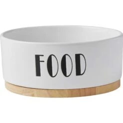 Frisco Ceramic Water Dog & Cat Bowl With Wood Base & Frisco Ceramic Food Dog & Cat Bowl With Wood Base 14 Frisco Ceramic Water Dog & Cat Bowl With Wood Base & Frisco Ceramic Food Dog & Cat Bowl With Wood Base -Dog Supplies 302424 PT4. AC SS1800 V1623087146