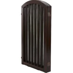 Frisco Arch 4-Panel Solid Wood Dog Gate -Dog Supplies 305152 PT3. AC SS1800 V1639669050