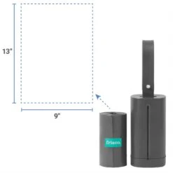 Frisco Poop Bag Square Design Dispenser -Dog Supplies 309818 PT2. AC SS1800 V1669102916