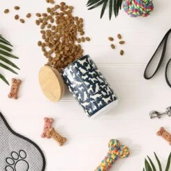 Bone Dry Ceramic Show Dog Treat Canister -Dog Supplies 313409 PT5. AC SS1800 V1631777070