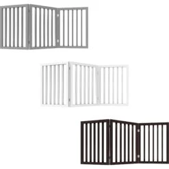 Pet Adobe Accordian Style 3-Panel Dog & Cat Gate -Dog Supplies 314955 PT5. AC SS1800 V1626394581