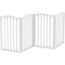 Pet Adobe Scallop Top Freestanding Dog & Cat Gate -Dog Supplies 314959 PT7. AC SS1800 V1626399155