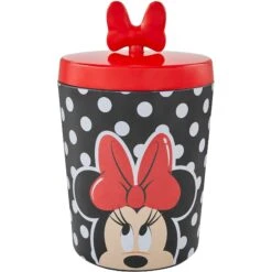 Disney Minnie Mouse Peek-A-Boo Melamine Dog & Cat Treat Jar