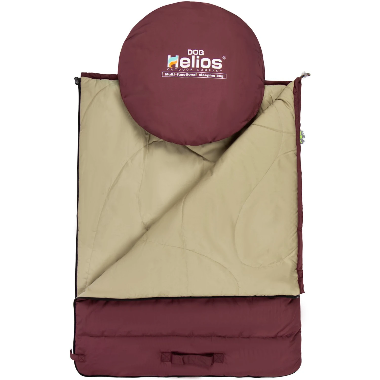 Dog Helios Switch-Back 2-in-1 Convertible Travel Mat & Rounded Camping Dog Bed 3 Dog Helios Switch-Back 2-in-1 Convertible Travel Mat & Rounded Camping Dog Bed