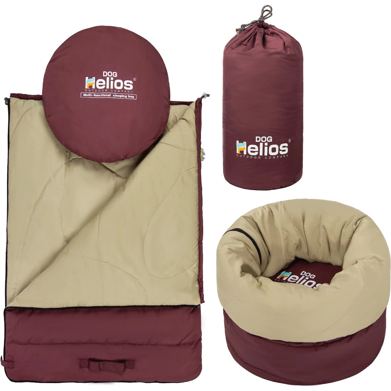 Dog Helios Switch-Back 2-in-1 Convertible Travel Mat & Rounded Camping Dog Bed 5 Dog Helios Switch-Back 2-in-1 Convertible Travel Mat & Rounded Camping Dog Bed - Image 3