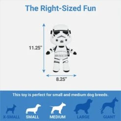 STAR WARS STORMTROOPER Plush Squeaky Dog Toy -Dog Supplies 316386 PT1. AC SS1800 V1645204892