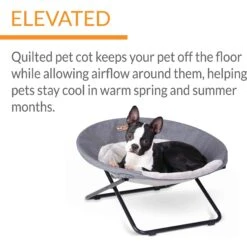 K&H Pet Products Cozy Cot Elevated Dog Bed 10 K&H Pet Products Cozy Cot Elevated Dog Bed -Dog Supplies 316703 PT2. AC SS1800 V1627424572