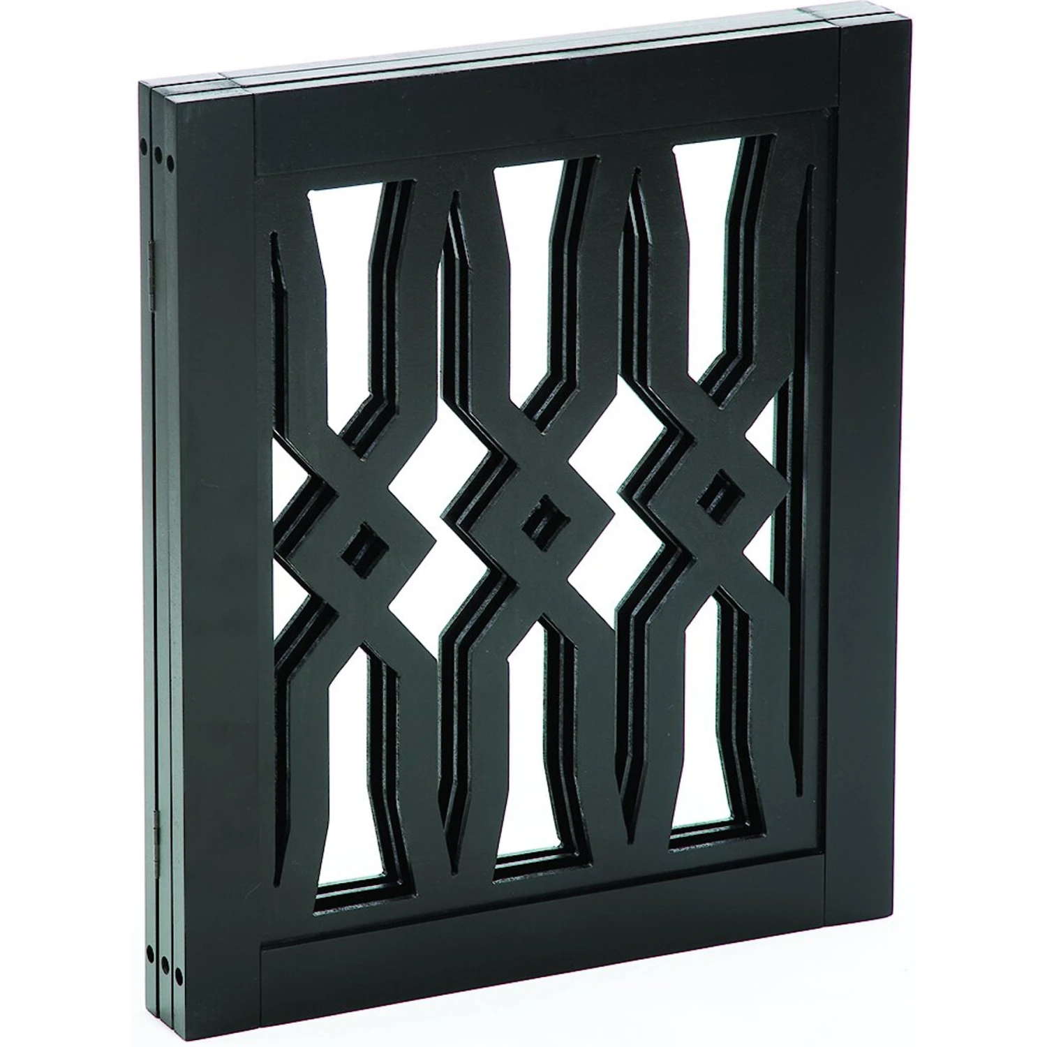 Etna Wood Diamond Twist Design Dog Gate 4 Etna Wood Diamond Twist Design Dog Gate - Image 2