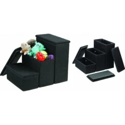 Etna 3 Steps Dog & Cat Stairs -Dog Supplies 318438 PT1. AC SS1800 V1628291557