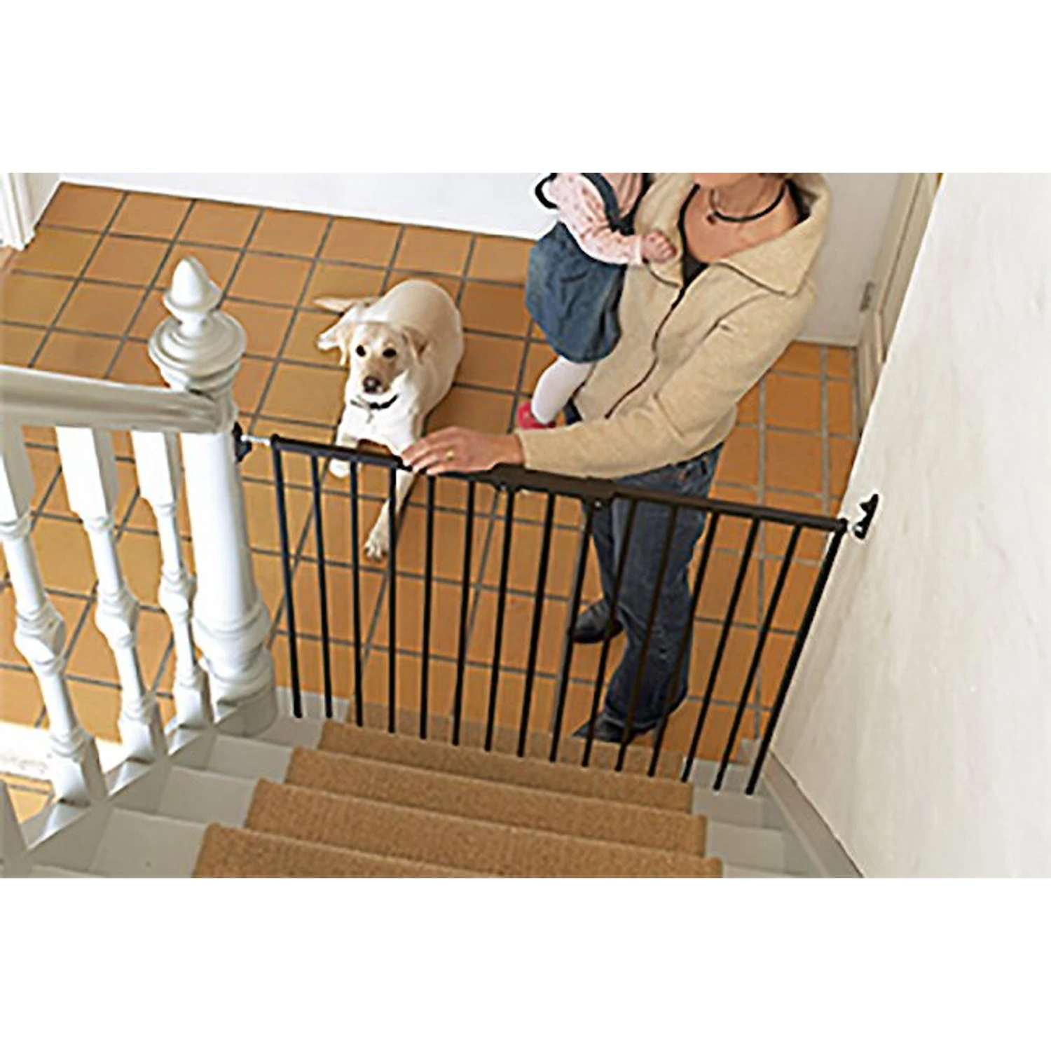 Scandinavian Pet Streamline Extra Tall Wall Mounted Dog Gate 4 Scandinavian Pet Streamline Extra Tall Wall Mounted Dog Gate - Image 2