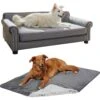 Frisco Sofa Pet Bed With Removable Cover & Frisco Eyelash Cat & Dog Blanket 2 Frisco Sofa Pet Bed With Removable Cover & Frisco Eyelash Cat & Dog Blanket -Dog Supplies 319504 MAIN. AC SS1800 V1630624595