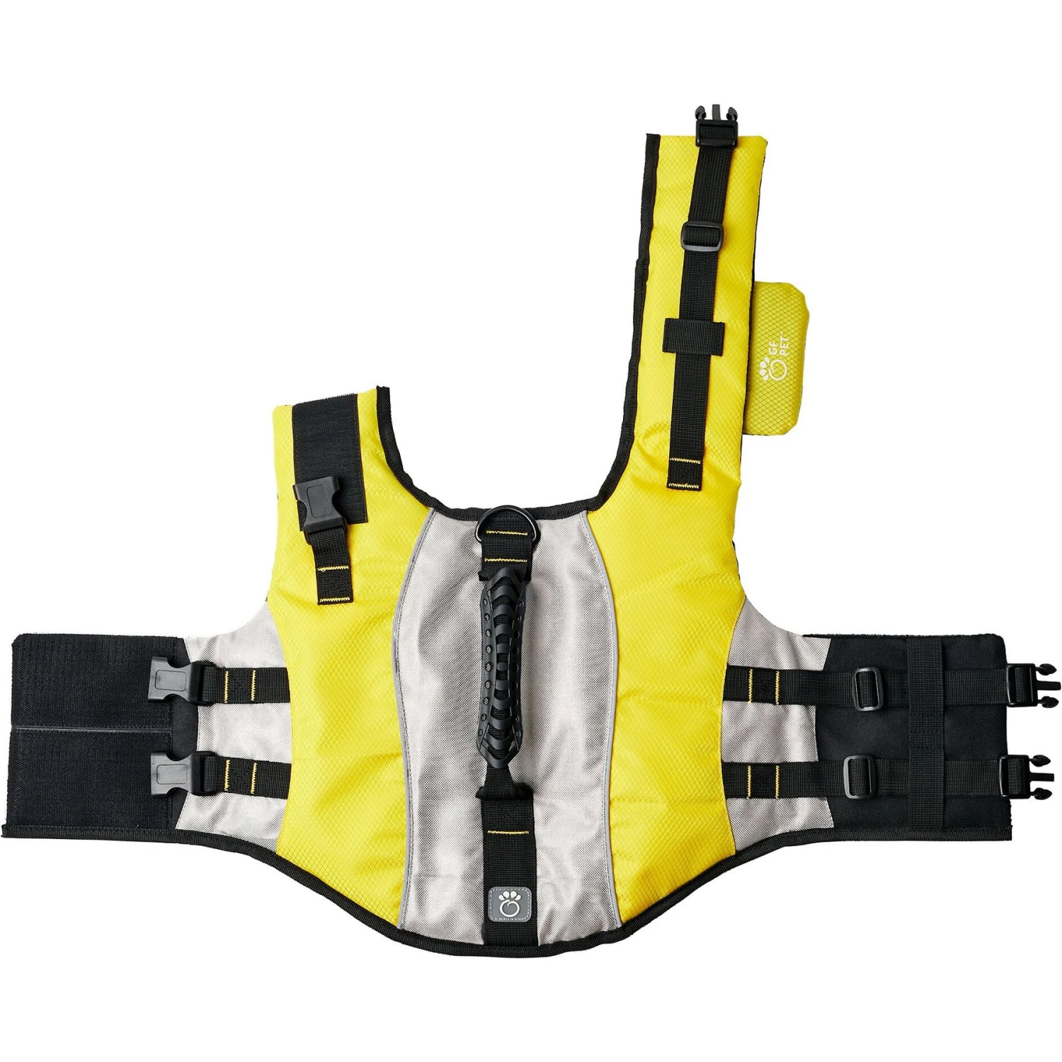 GF Pet Life Vest Dog Jacket, Yellow 6 GF Pet Life Vest Dog Jacket, Yellow - Image 4