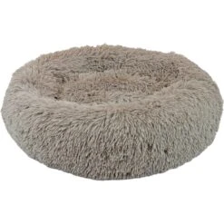 Precious Tails Super Lux Fur Bolster Cat & Dog Bed