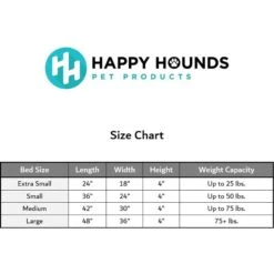 Happy Hounds Otis Orthopedic Pillow Dog Bed With Removable Cover, Gray -Dog Supplies 328585 PT8. AC SS1800 V1700689999