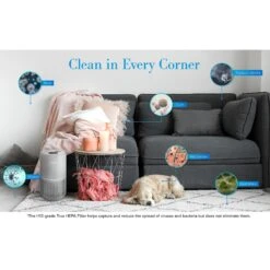 LEVOIT True HEPA Air Purifier Replacement Filter, 1.4-lb -Dog Supplies 329382 PT6. AC SS1800 V1637017322