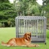SMONTER Heavy Duty I Shape Dog Crate, Silver 2 SMONTER Heavy Duty I Shape Dog Crate, Silver -Dog Supplies 331300 MAIN. AC SS1800 V1634088780