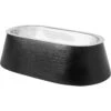 Frisco Long Eared Breed Stainless Steel Dog Bowl, Black, 2 Cup 2 Frisco Long Eared Breed Stainless Steel Dog Bowl, Black, 2 Cup -Dog Supplies 331530 MAIN. AC SS1800 V1657656874