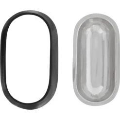 Frisco Long Eared Breed Stainless Steel Dog Bowl, Black, 2 Cup -Dog Supplies 331530 PT4. AC SS1800 V1657656874