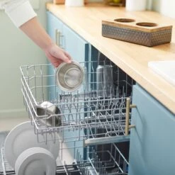 Frisco Premium Stainless Steel Double Diner Dog & Cat Bowl, Black -Dog Supplies 331532 PT6. AC SS1800 V1657656874