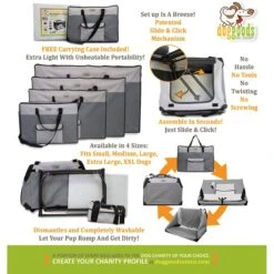 DogGoods Do Good The Foldable Travel Dog Crate 14 DogGoods Do Good The Foldable Travel Dog Crate -Dog Supplies 334378 PT5. AC SS1800 V1635475313