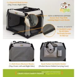 DogGoods Do Good The Foldable Travel Dog Crate 15 DogGoods Do Good The Foldable Travel Dog Crate -Dog Supplies 334378 PT6. AC SS1800 V1635448299