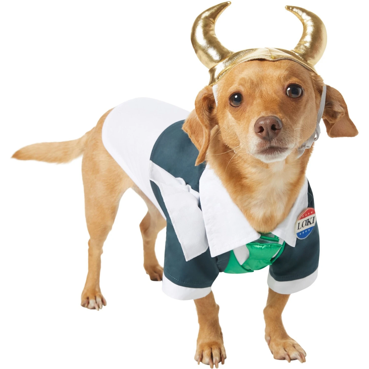 Marvel 's Loki President Dog & Cat Costume 3 Marvel 's Loki President Dog & Cat Costume