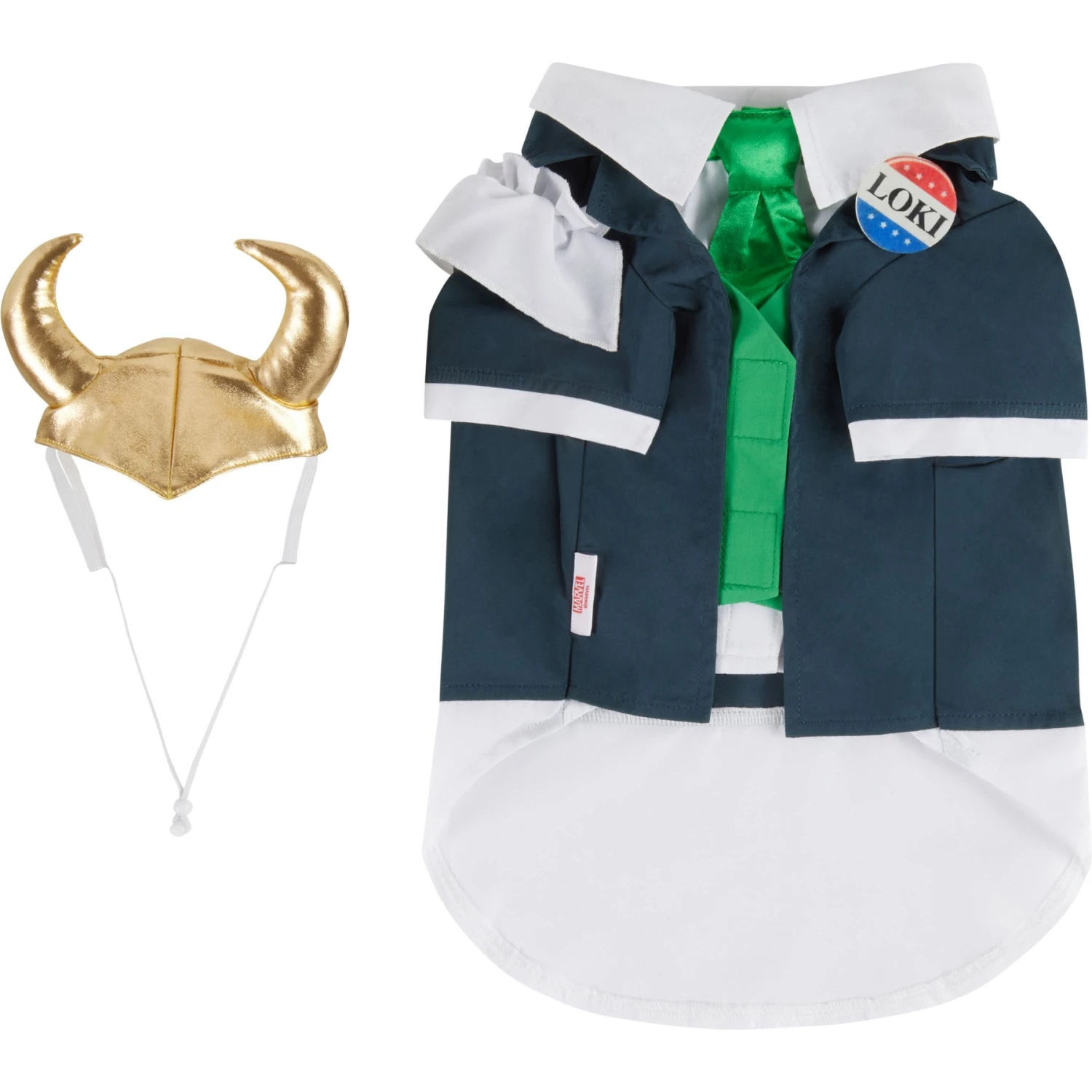 Marvel 's Loki President Dog & Cat Costume 6 Marvel 's Loki President Dog & Cat Costume - Image 4