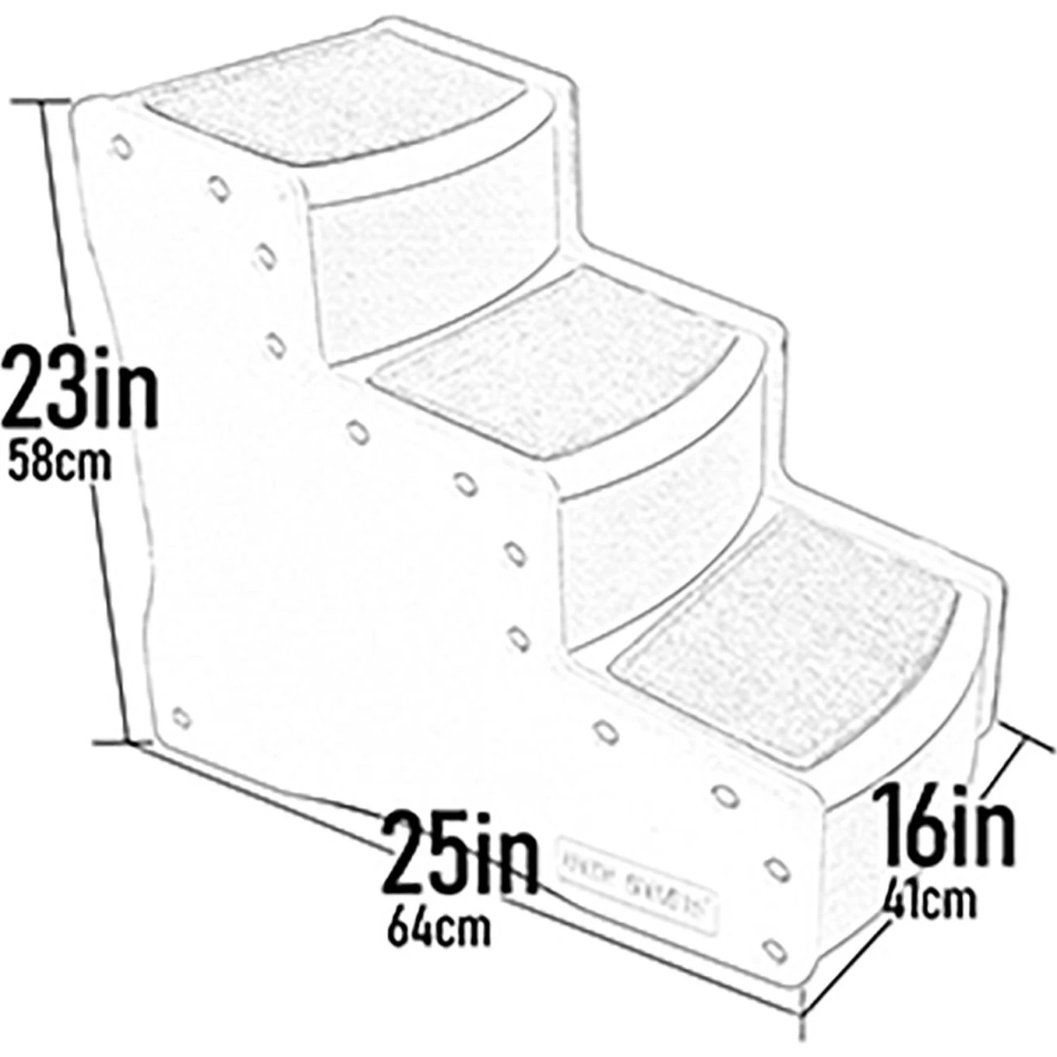 Pet Gear Easy Step Dog & Cat Stairs 4 Pet Gear Easy Step Dog & Cat Stairs - Image 2