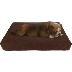 Pet Adobe Memory Foam Waterproof Covered Dog Bed