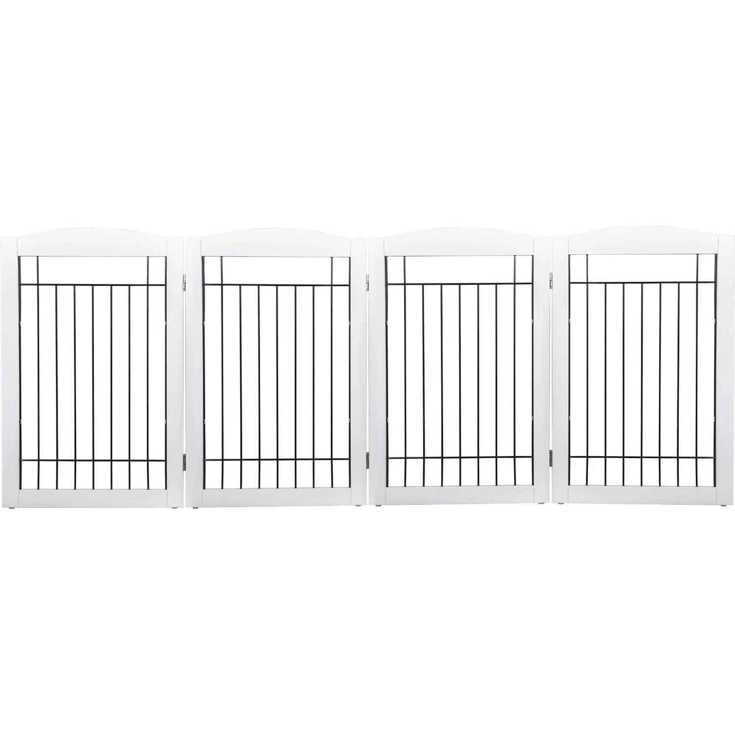 Spirich Freestanding Black Wire Dog Gate 9 Spirich Freestanding Black Wire Dog Gate - Image 7