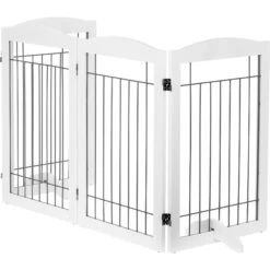 Spirich Freestanding Black Wire Dog Gate 19 Spirich Freestanding Black Wire Dog Gate -Dog Supplies 356189 PT8. AC SS1800 V1641608250