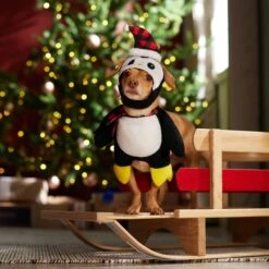 Frisco Front Walking Holiday Penguin Dog & Cat Costume -Dog Supplies 358020 PT7. AC SS1800 V1661798757