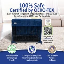 Pet Dreams Double Door Dog Crate Cover -Dog Supplies 362682 PT3. AC SS1800 V1684885665