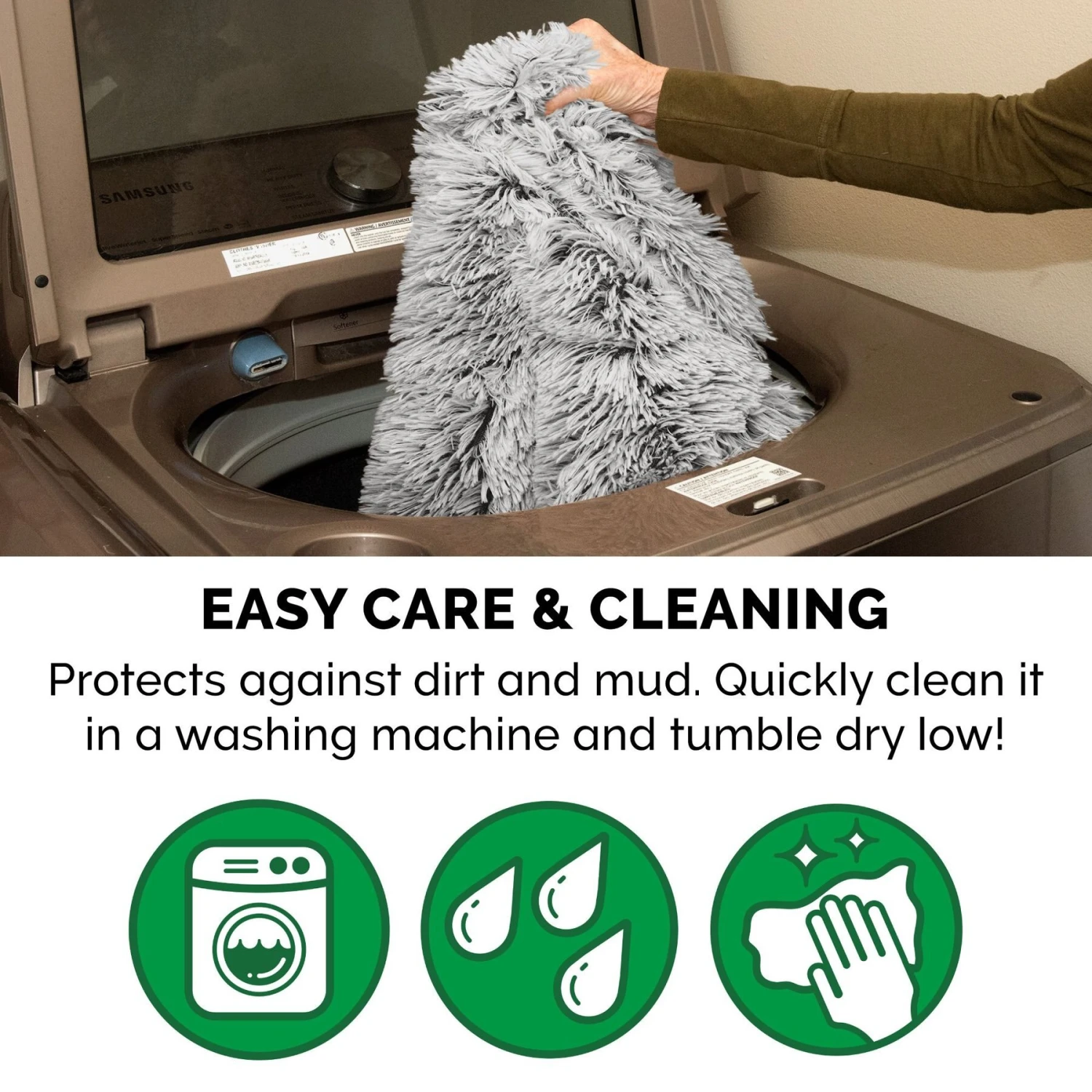 FurHaven Polyester Furniture Luxury Snuggle Spot Furniture Protector 10 FurHaven Polyester Furniture Luxury Snuggle Spot Furniture Protector - Image 8