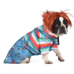 Fetch For Pets NBC Horror Chucky Halloween Dog Costume