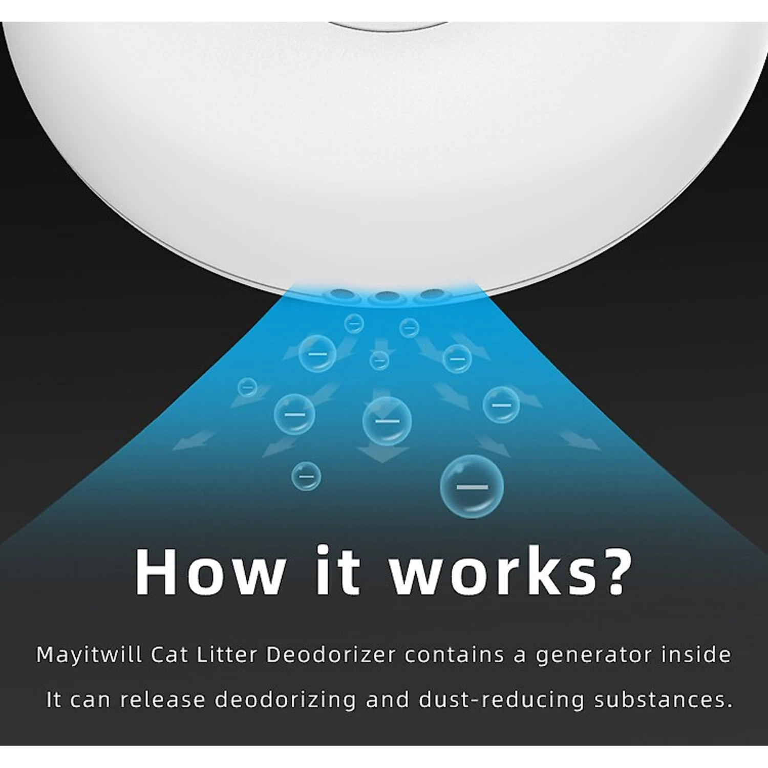 Mayitwill Negative Ion Smart Deodorizer Odor Eliminator 4 Mayitwill Negative Ion Smart Deodorizer Odor Eliminator - Image 2