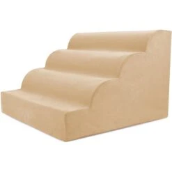 Precious Tails High Density Foam Scalloped 4 Steps Dog & Cat Stairs 13 Precious Tails High Density Foam Scalloped 4 Steps Dog & Cat Stairs -Dog Supplies 366770 PT2. AC SS1800 V1644366430