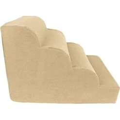 Precious Tails High Density Foam Scalloped 4 Steps Dog & Cat Stairs 16 Precious Tails High Density Foam Scalloped 4 Steps Dog & Cat Stairs -Dog Supplies 366770 PT5. AC SS1800 V1644385914