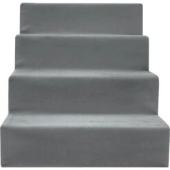 Precious Tails High Density Foam 4 Steps Dog & Cat Stairs -Dog Supplies 366775 PT3. AC SS1800 V1644377558