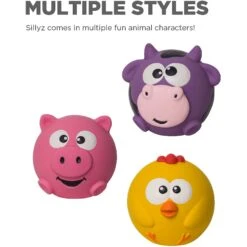 Outward Hound Sillyz Cow Latex Rubber Squeaky Ball Dog Toy -Dog Supplies 368198 PT3. AC SS1800 V1644531434