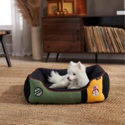 STAR WARS THE MANDALORIAN Bolster Dog & Cat Bed & STAR WARS BOBA FETT Bolster Dog & Cat Bed -Dog Supplies 370388 PT4. AC SS1800 V1645807592