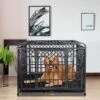 SMONTER Heavy Duty Double Lock Metal Large Breed Dog Crate, Dark Silver 2 SMONTER Heavy Duty Double Lock Metal Large Breed Dog Crate, Dark Silver -Dog Supplies 517278 MAIN. AC SS1800 V1650397298